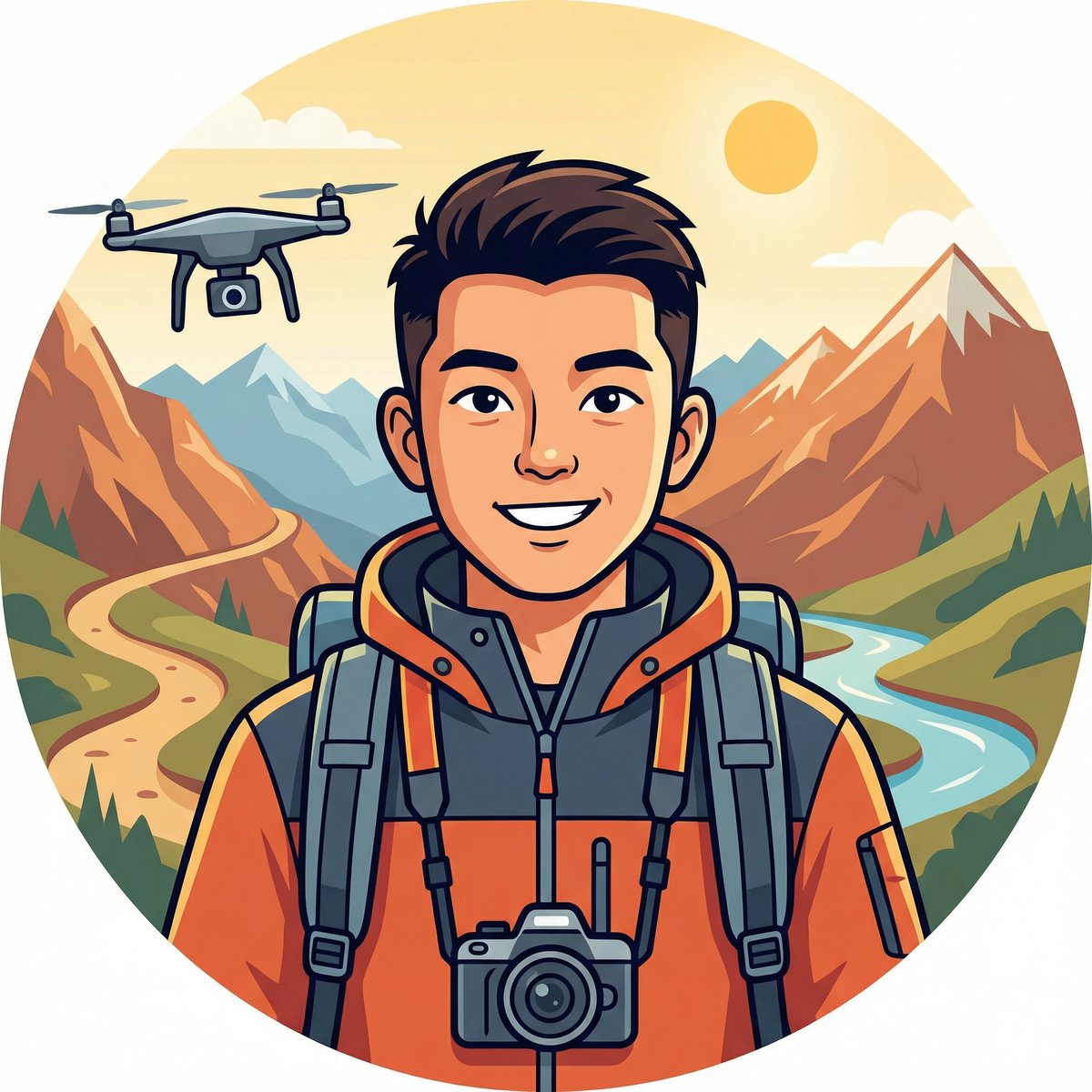 蘑菇视频创作者-旅行家阿明